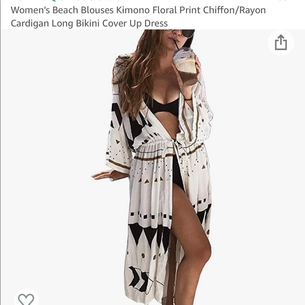 Women’s Kimono Swimsuit Cover Up